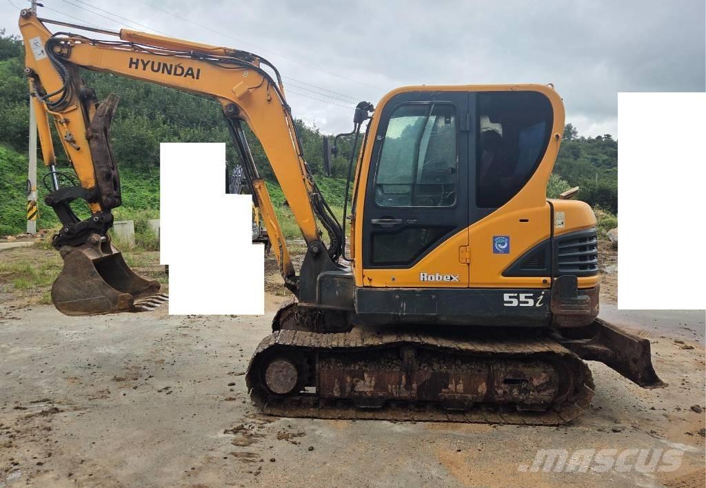Hyundai Robex 55 Mini Escavadoras <7t