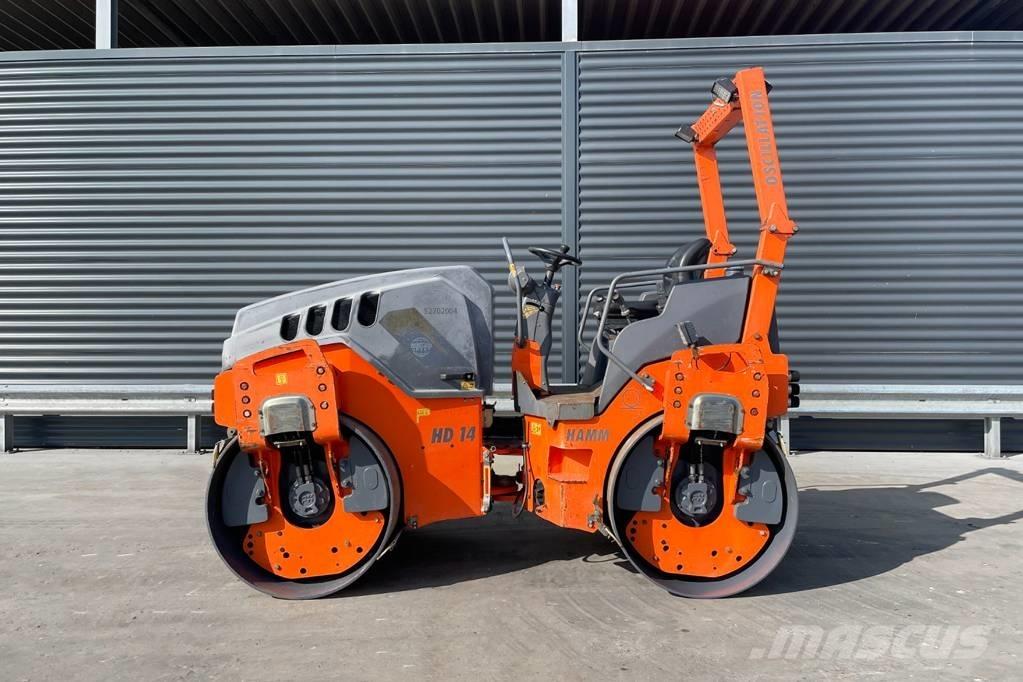 Hamm HD 14 VV Cilindros Compactadores tandem
