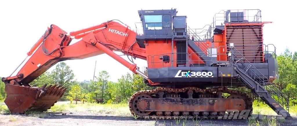 Hitachi EX 3600-7B Escavadoras com Pá frontal