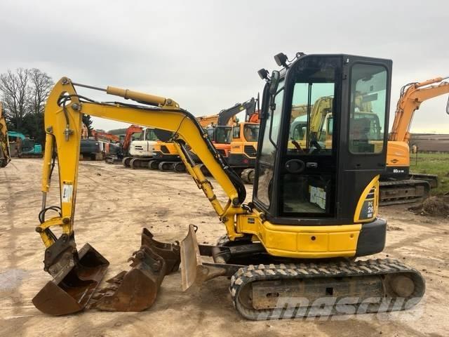 Komatsu PC 26 MR-3 Mini Escavadoras <7t