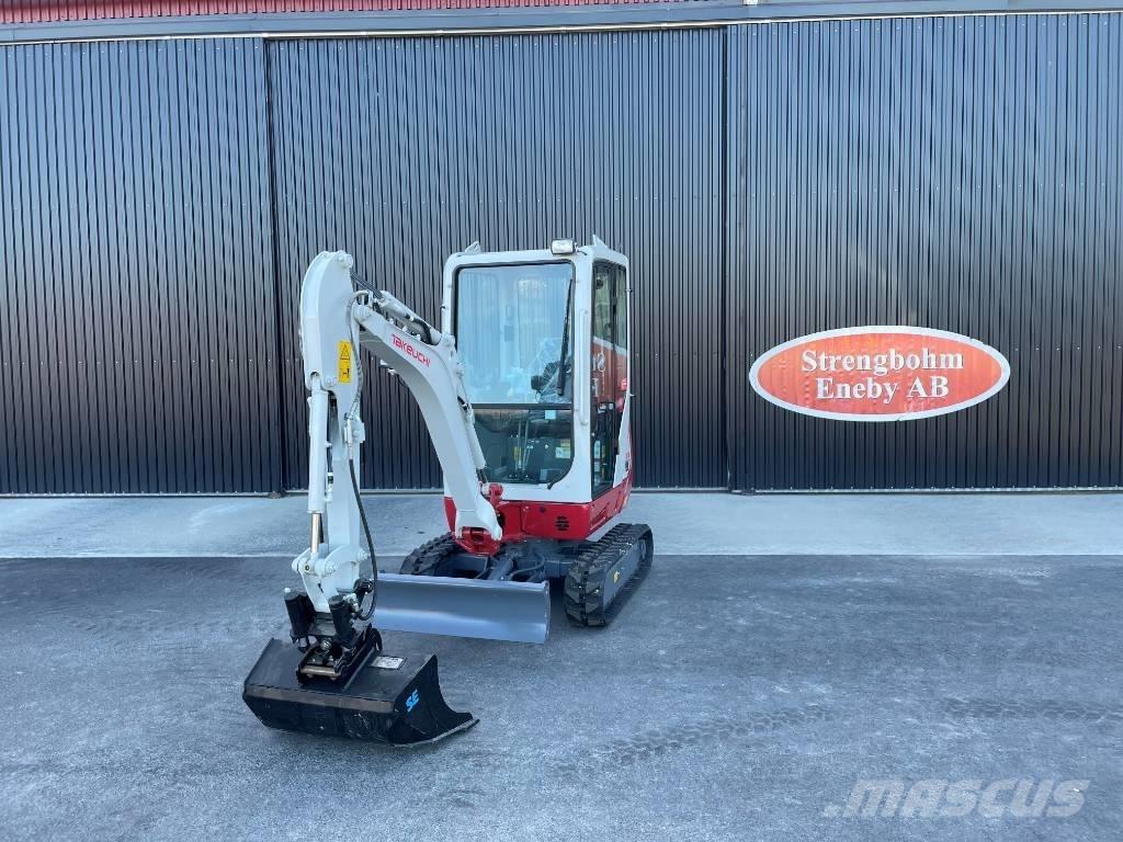 Takeuchi TB 216 Mini Escavadoras <7t