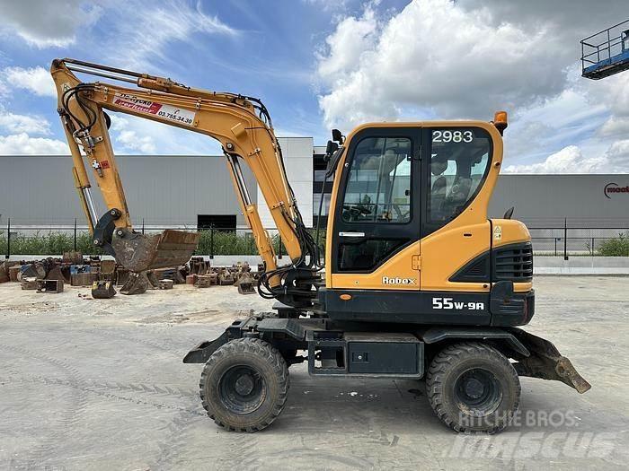 Hyundai R55W-9A Escavadoras de rodas