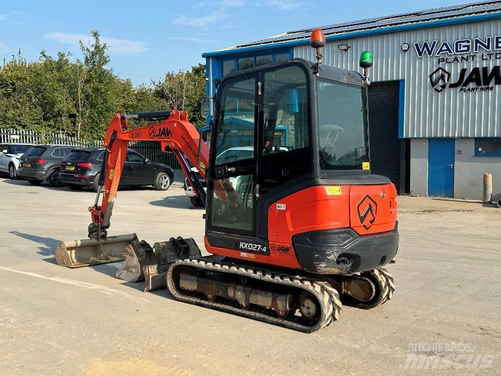 Kubota KX027-4 Mini Escavadoras <7t