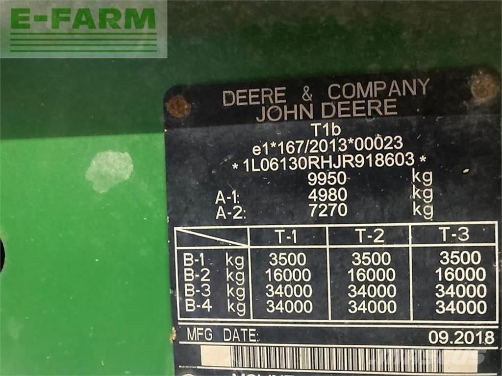 John Deere 6130r Tratores Agrícolas usados