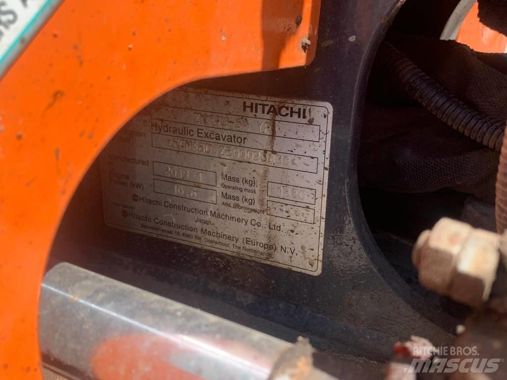 Hitachi ZX 19 U-5 Mini Escavadoras <7t