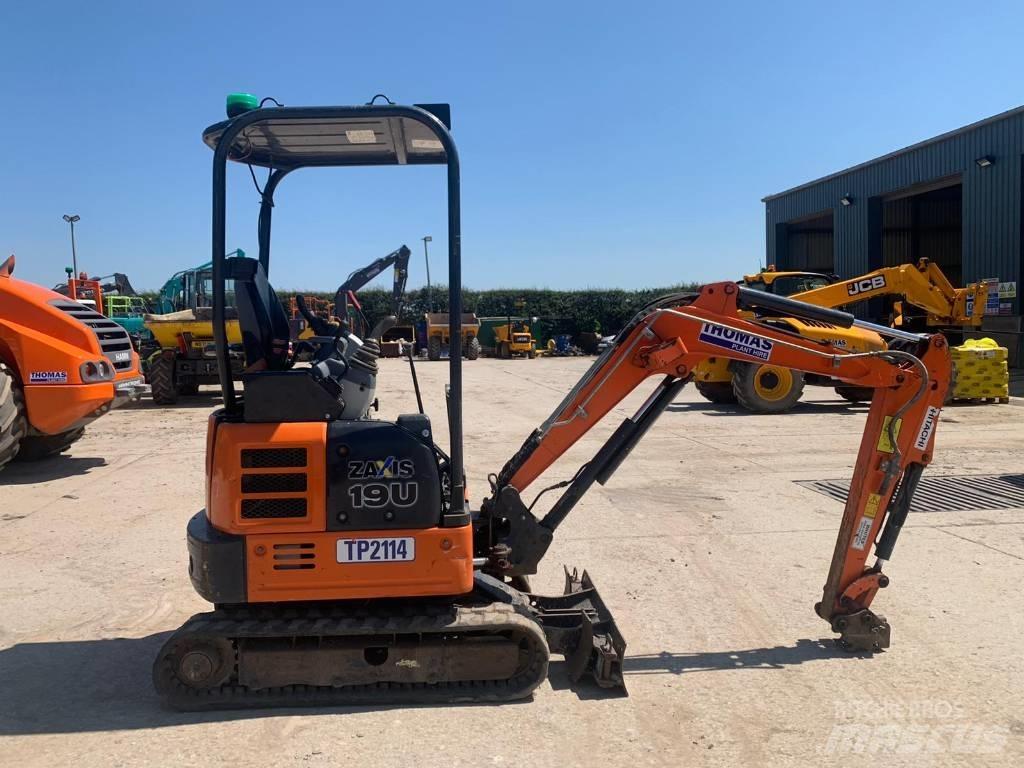 Hitachi ZX 19 U-5 Mini Escavadoras <7t