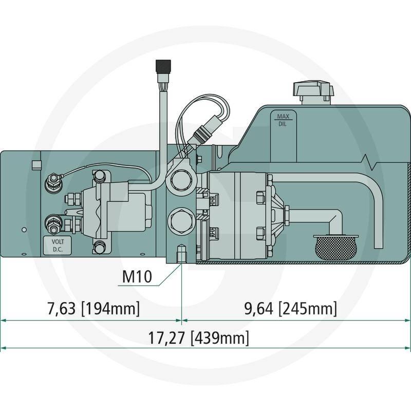  Hydraulaggregat 24V Hidráulica