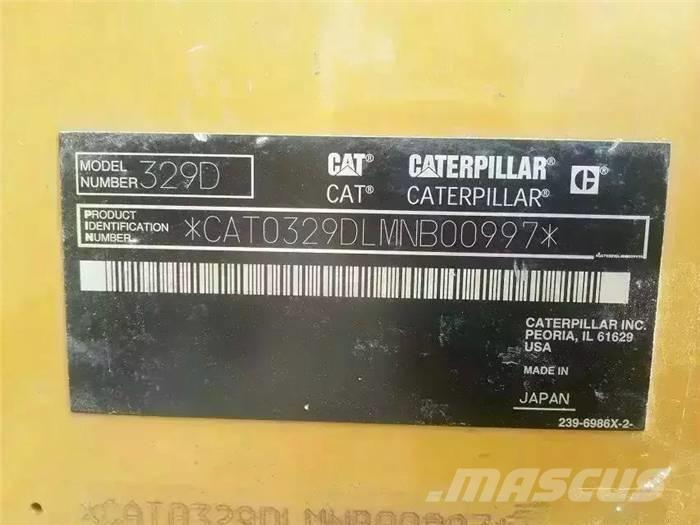 CAT 329 D Escavadoras de rastos