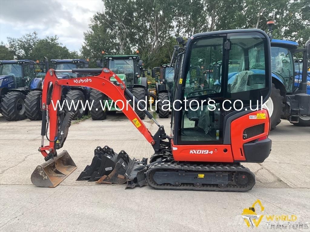 Kubota KX 019-4 Mini Escavadoras <7t