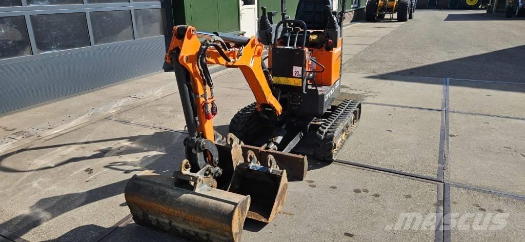Doosan DX 10 Z Mini Escavadoras <7t