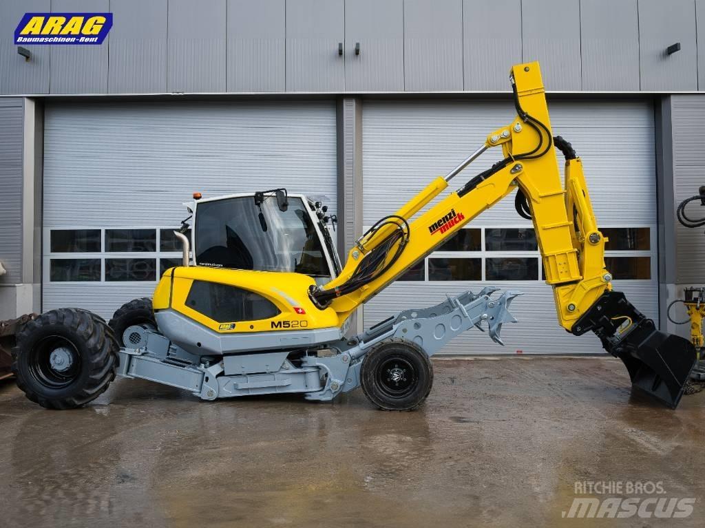Menzi Muck M520 Escavadoras de rodas