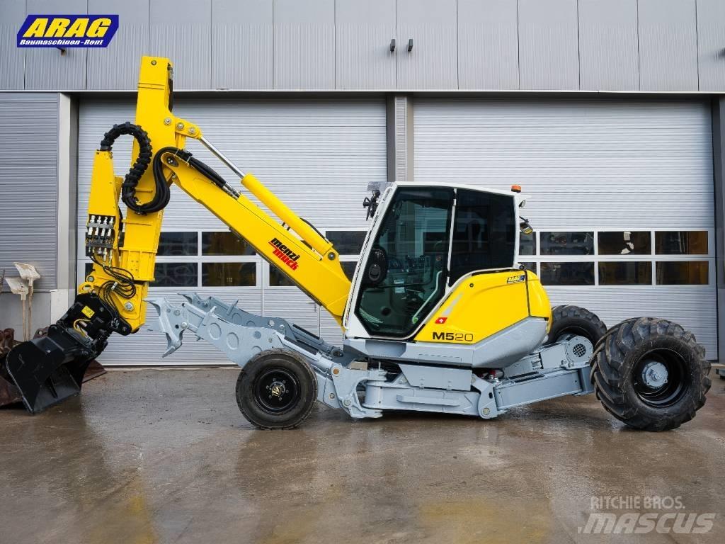 Menzi Muck M520 Escavadoras de rodas