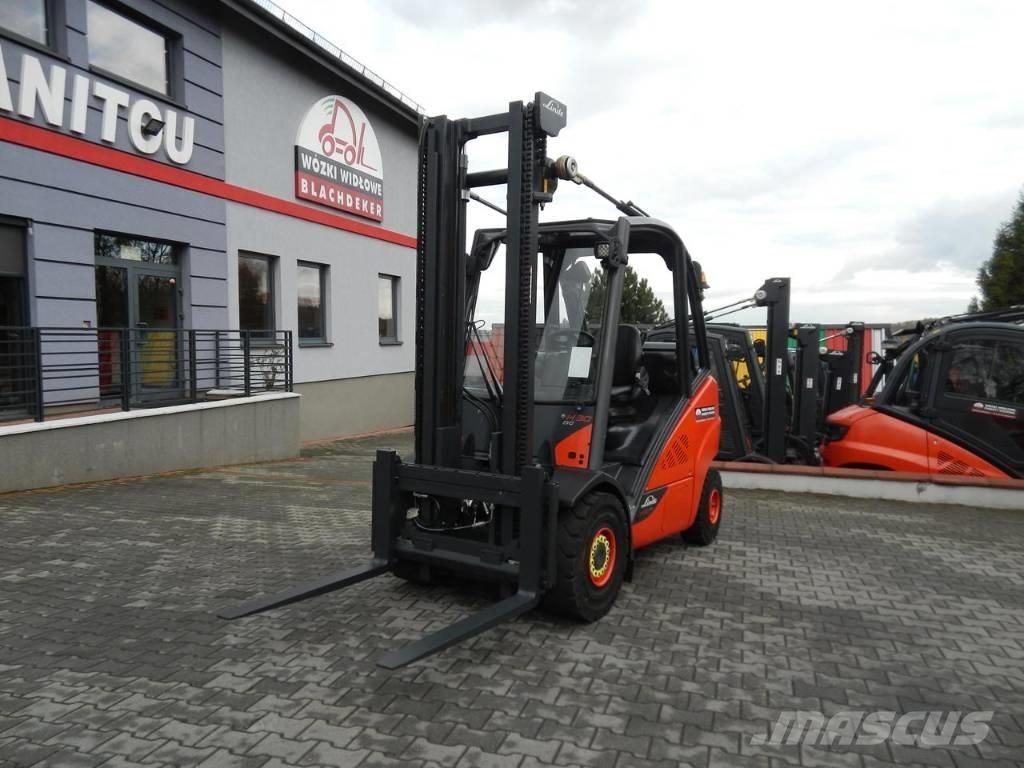 Linde H30T-02 Empilhadores a gás