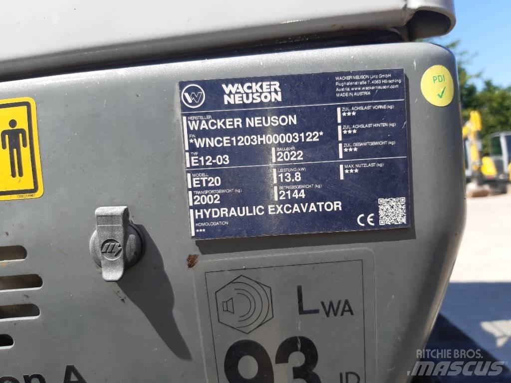 Wacker Neuson ET20 Escavadoras de rastos