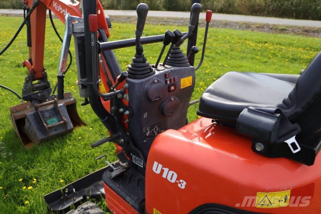 Kubota U10-3 Mini Escavadoras <7t