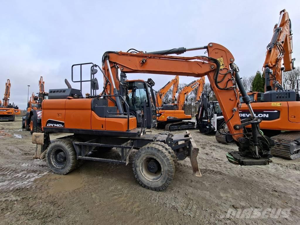 Doosan DX140W-5 Escavadoras de rodas