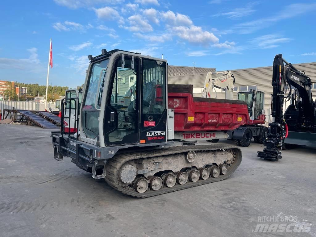 Takeuchi TCR 50 Dumpers de lagartas