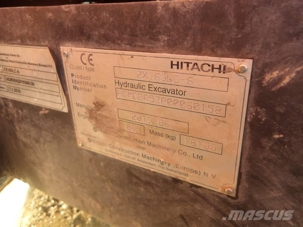 Hitachi ZX 160 LC Escavadoras de rastos