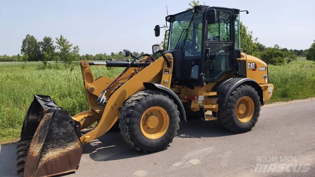 CAT 908M Pás carregadoras de rodas