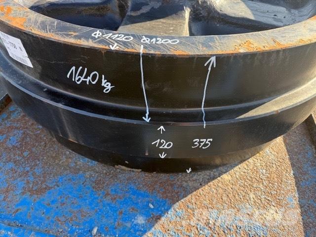 CAT 6020 NEW IDLER Rastos, correntes e material rodante