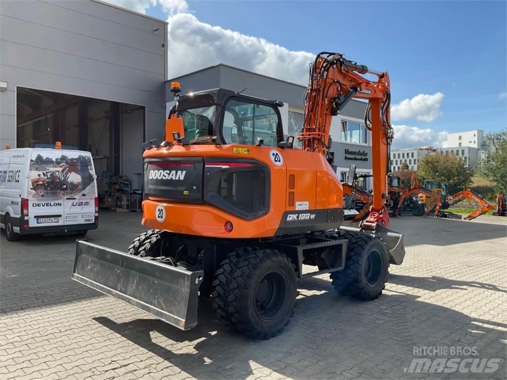 Doosan DX100W-7 Escavadoras de rodas
