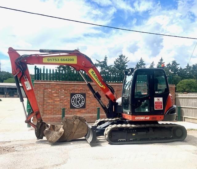 Kubota KX 080-4 Escavadoras Midi 7t - 12t