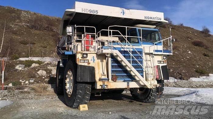 Komatsu HD985 - Dumpers de obras