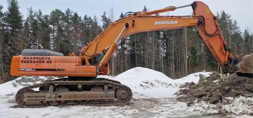 Doosan DX 480 LC Escavadoras de rastos