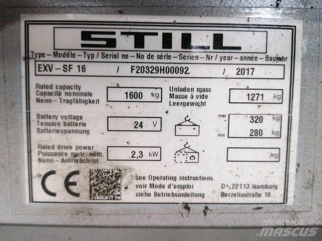 Still EXV SF 16 Empilhador para operador externo