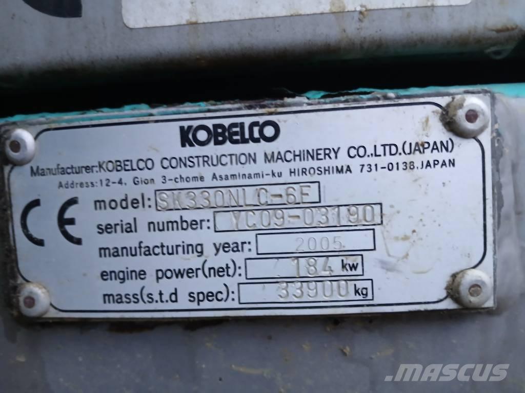 Kobelco SK 330NLC-6E Escavadoras de rastos