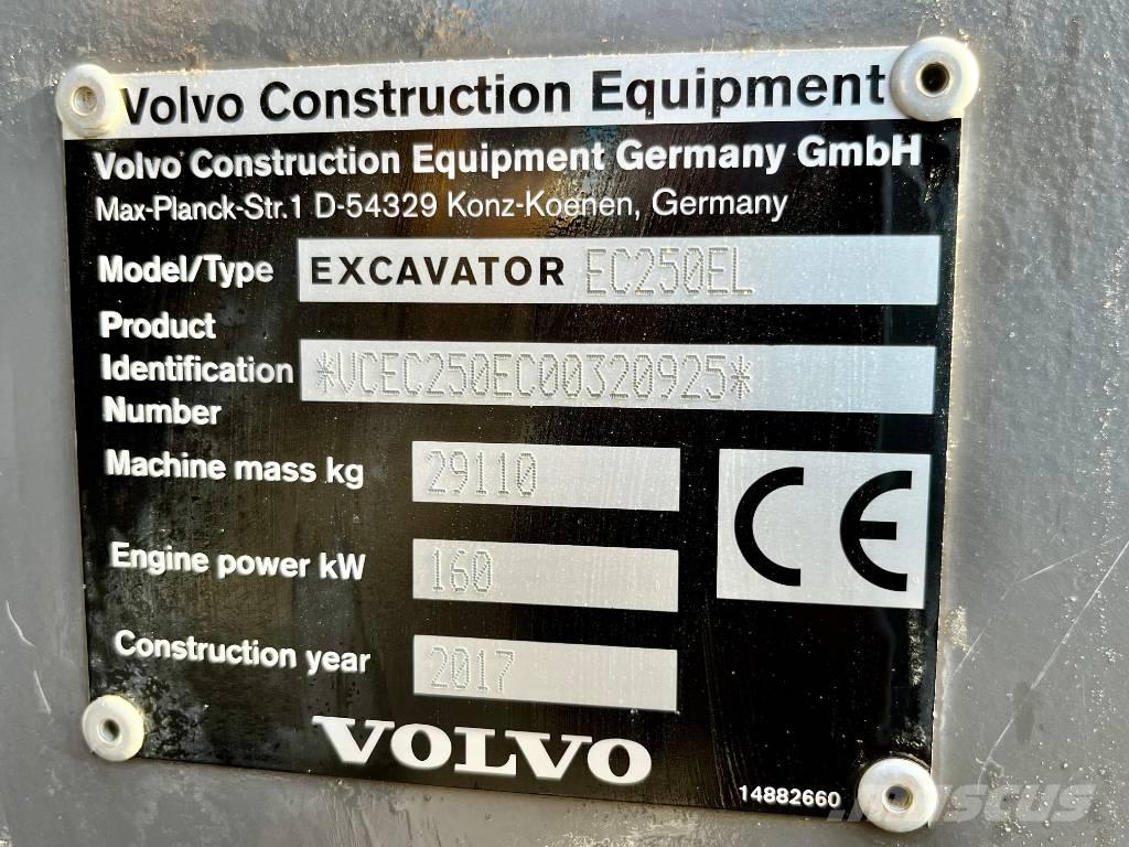Volvo EC 250 E Escavadoras de rastos