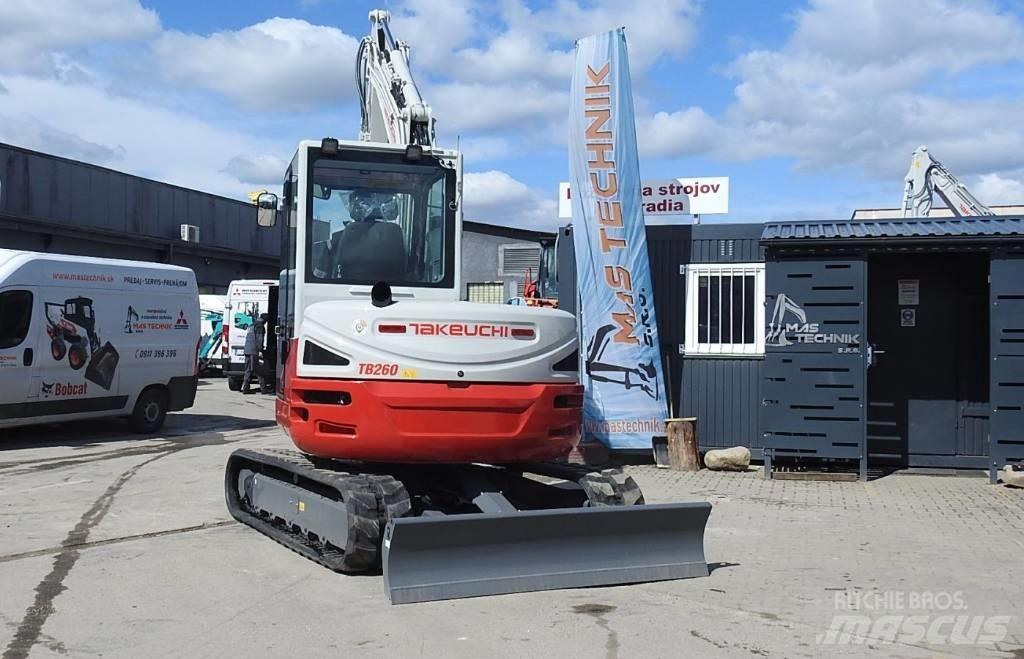Takeuchi TB 260 Mini Escavadoras <7t