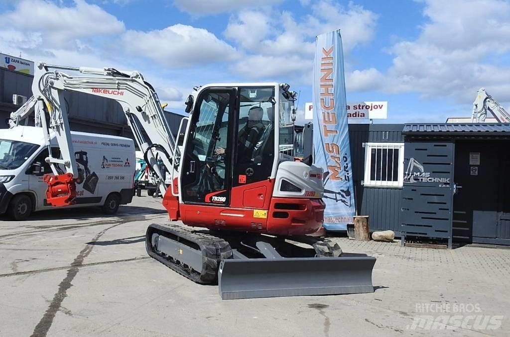 Takeuchi TB 260 Mini Escavadoras <7t