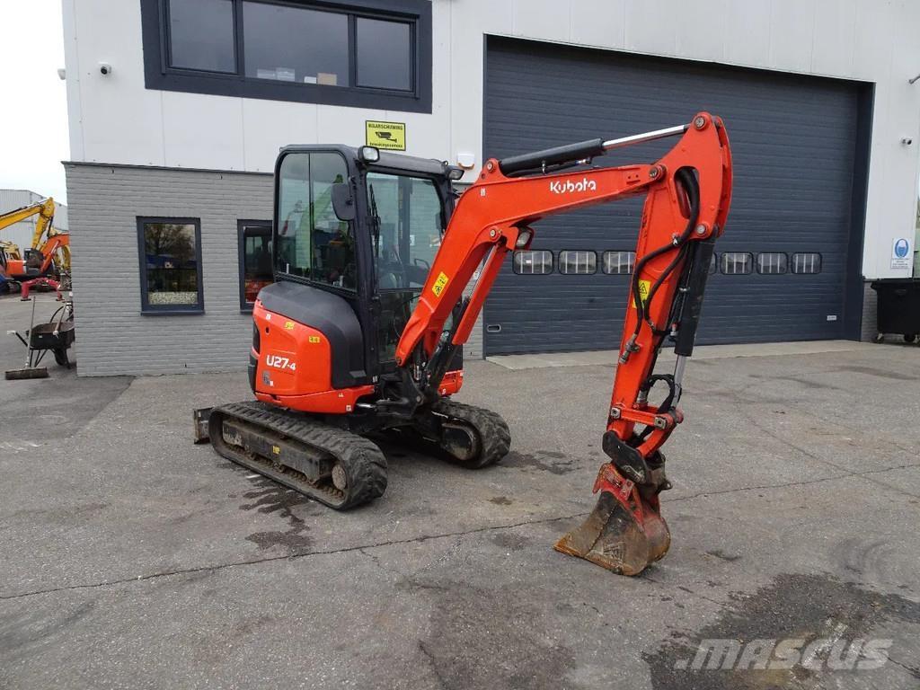 Kubota U27-4 Mini Escavadoras <7t