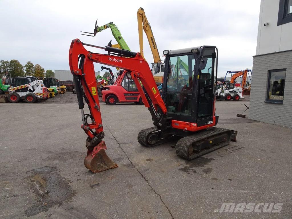 Kubota U27-4 Mini Escavadoras <7t