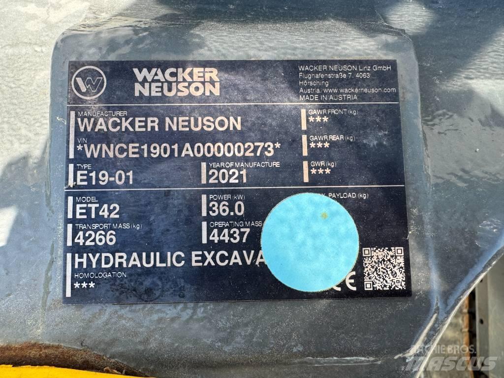 Wacker Neuson ET42 Escavadoras de rastos