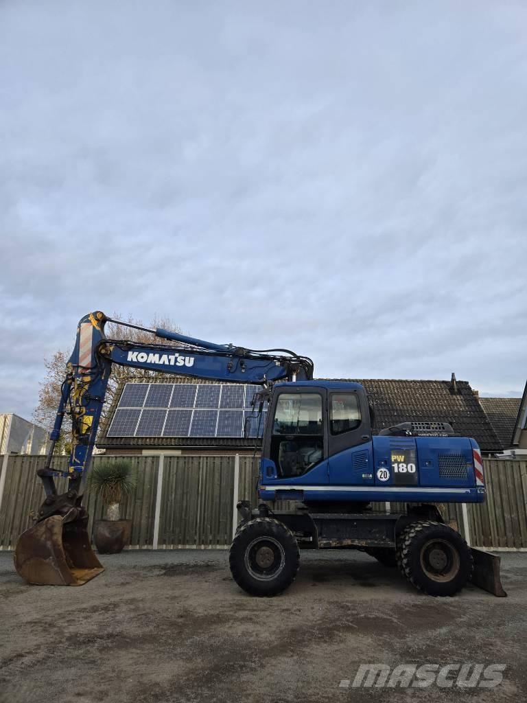 Komatsu PW 180-7EO Escavadoras de rodas