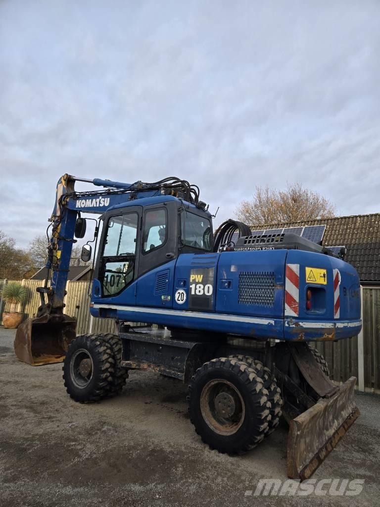 Komatsu PW 180-7EO Escavadoras de rodas