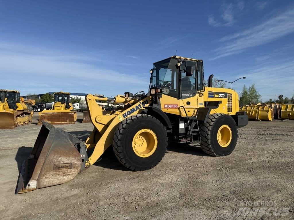 Komatsu WA 270-7 Pás carregadoras de rodas