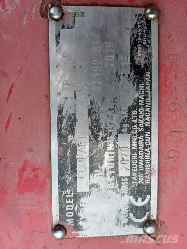 Takeuchi TB 219 Mini Escavadoras <7t