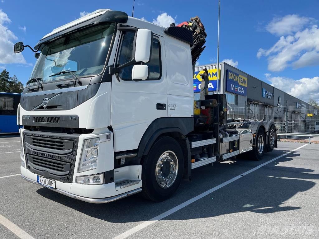 Volvo FM460, 6x2 Camiões grua
