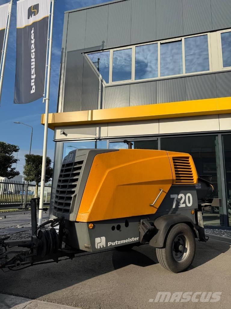 Putzmeister P 720 TD Camiões bomba Betão