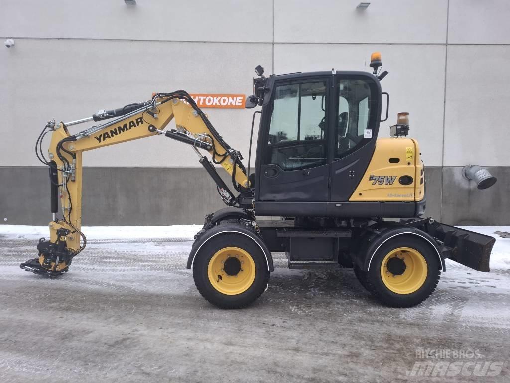 Yanmar B 75 W Escavadoras de rodas