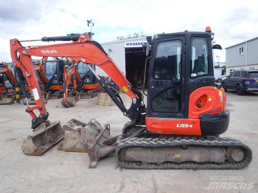 Kubota U 55-4 Mini Escavadoras <7t