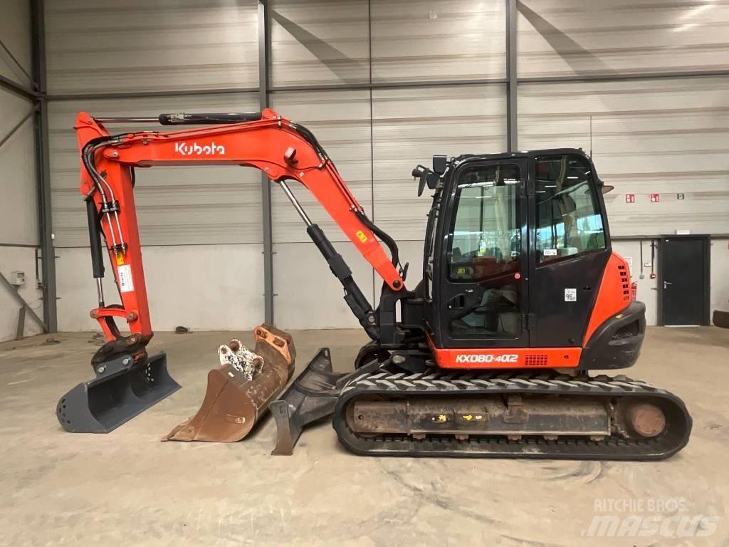 Kubota KX 080-4 A 2 Escavadoras Midi 7t - 12t