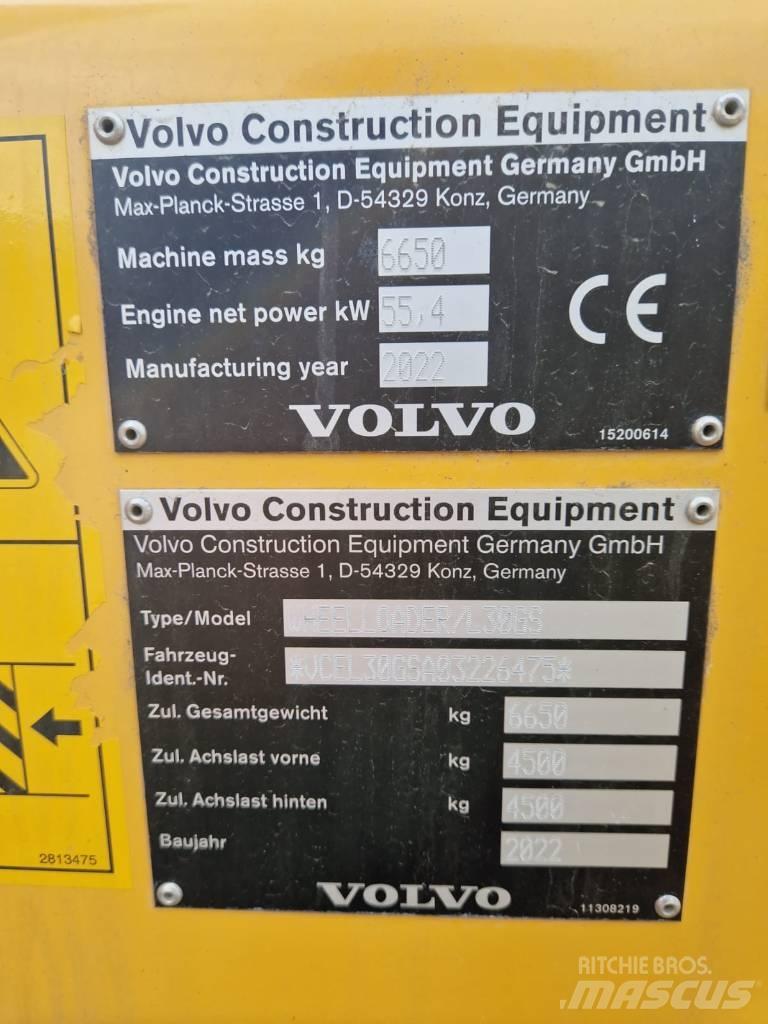 Volvo L 30 G Pás carregadoras de rodas