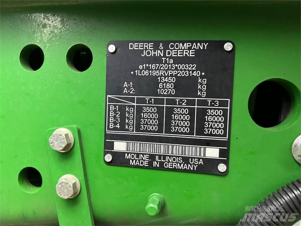 John Deere 6R 195 Tratores Agrícolas usados