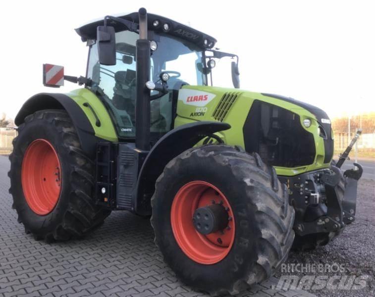 CLAAS AXION 870 Tratores Agrícolas usados