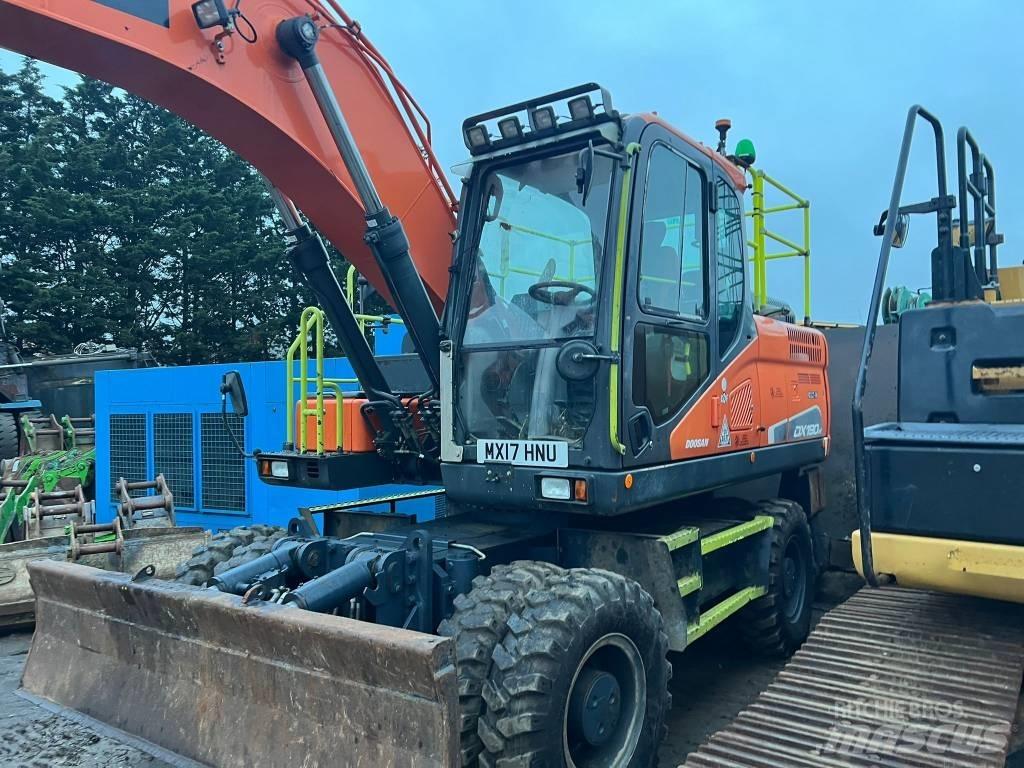 Doosan DX 190 W-3 Escavadoras de rodas