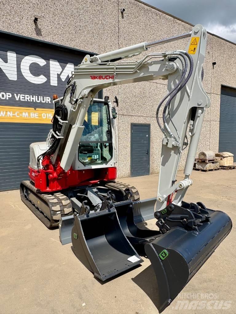 Takeuchi TB 257 FR Mini Escavadoras <7t